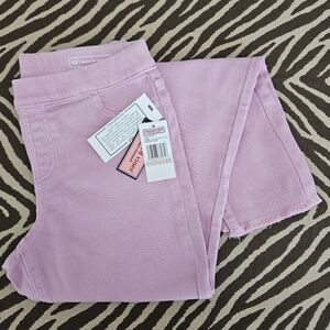 Vineyard Vines Girls Pull-On Denim Pink Leggings Size 12 NWT